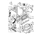 Kenmore 11097374200 cabinet parts diagram