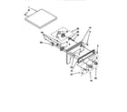 Sears 11099518210 top and console diagram