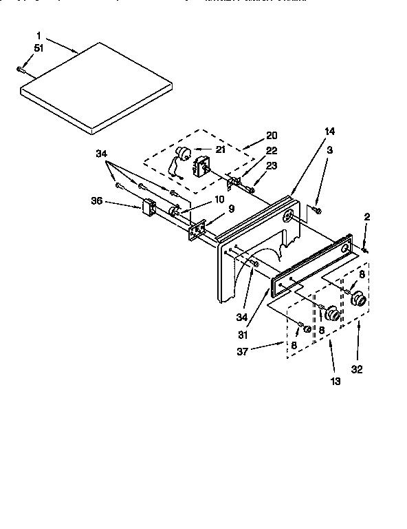 Top and console