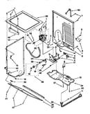 Dryer cabinet and motor
