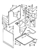Washer cabinet