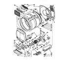 Kenmore 11098576400 dryer bulkhead diagram