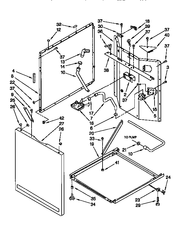 WASHER CABINET