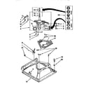 Kenmore 11098576200 machine base diagram