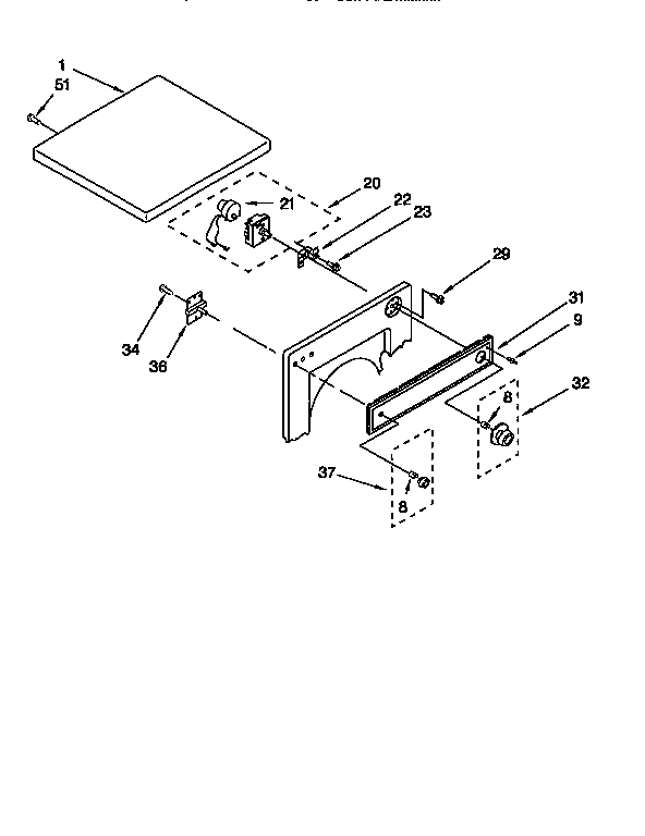 Top and console