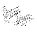 Backguard section