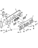 Backguard section