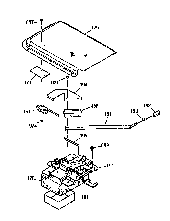 Door lock section