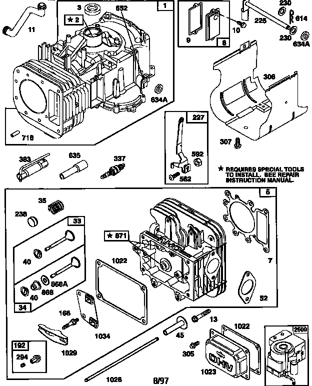 ENGINE 28N707-0636-A1  (71/500)