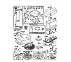 Craftsman 917258081 engine 28n707-0636-a1 (71/500) diagram