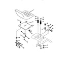 Craftsman 917256420 seat assembly diagram