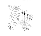 Craftsman 917256430 seat assembly diagram