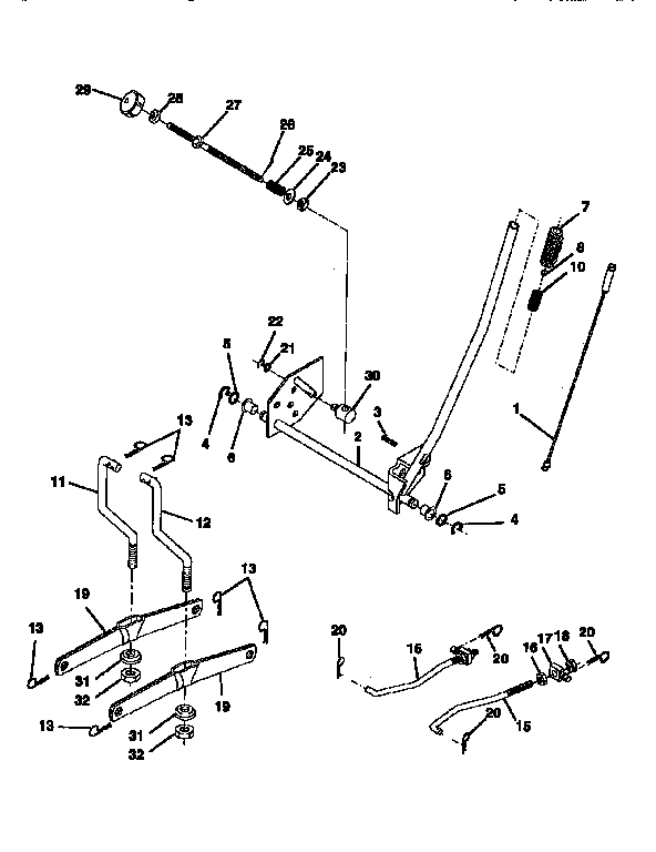 Mower lift