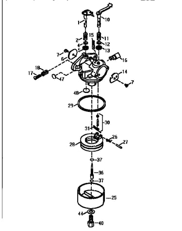 Carburetor 640023  71/143