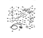 Kenmore 91132259590 burner section diagram