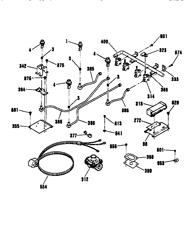 Burner section