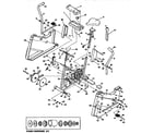 Weslo WLEX69051 unit parts diagram