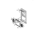 Kenmore 2539750555A window mounting kit diagram