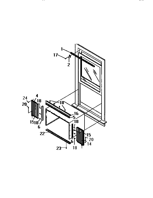 Window mounting kit