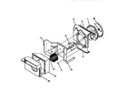 Kenmore 2539750695A air handling diagram