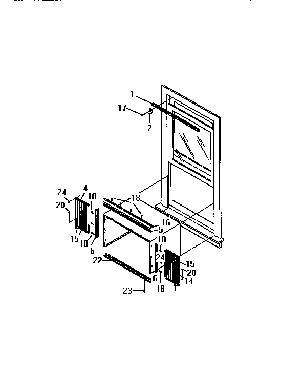 Window mounting kit