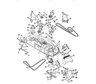 Craftsman 917256610 mower deck diagram