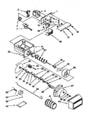 Motor & ice container