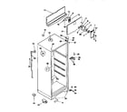 Kenmore 2539758081 cabinet parts diagram