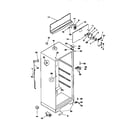 Kenmore 2539758091 cabinet parts diagram