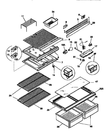 Shelves and accessories