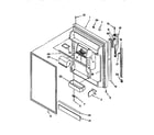 Kenmore 1069751723 refrigerator door diagram