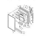 Kenmore 1069759755 refrigerator door diagram