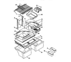 Kenmore 1069650583 shelf diagram