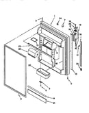 Refrigerator door