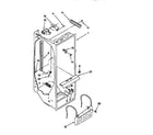 Kenmore 1069502820 refrigerator liner diagram