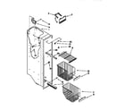 Kenmore 1069502820 freezer liner diagram