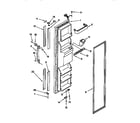 Kenmore 1069502820 freezer door diagram