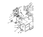 Kenmore 1069502820 dispenser front diagram