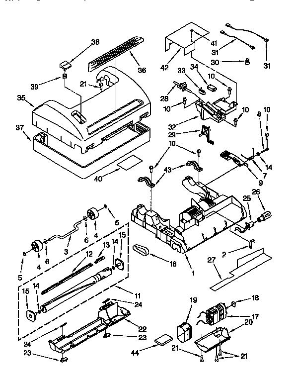 Nozzle and motor