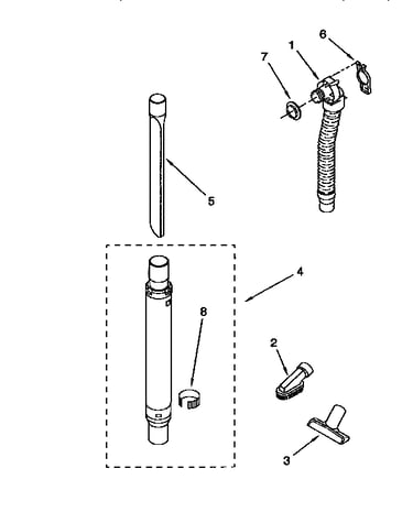 Hose and attachment