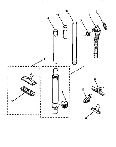 Hose and attachment