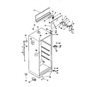 Kenmore 2539348001 cabinet parts diagram