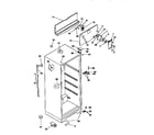 Kenmore 2539348011 cabinet parts diagram