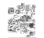 Craftsman 500422437-0665-01 engine 422437-0665-01 (71/500) diagram
