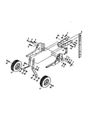 Wheel & depth stake assy.