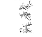 Roadmaster 9904 crank and pulley assembly diagram