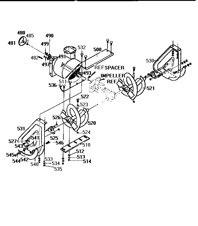 Auger housing
