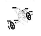 Canadiana F2254-010 wheel assembly diagram