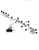 Chute control rod