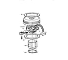Kenmore 820-016B motor assembly diagram